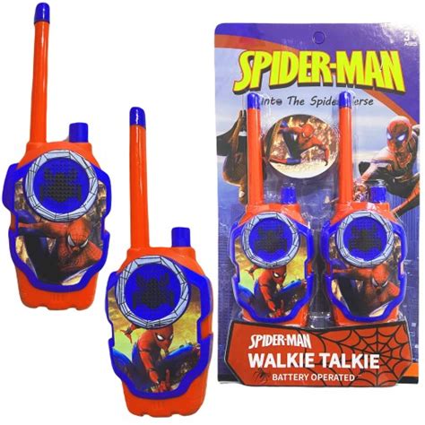 Spiderman Walkie Talkie Zestaw X Kr Tkofal Wka Allegro Pl