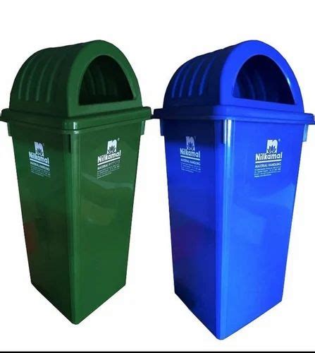 Green Standing Nilkamal Dust Bin 80ltr 1 PAIR For Outdoor At Rs 3090