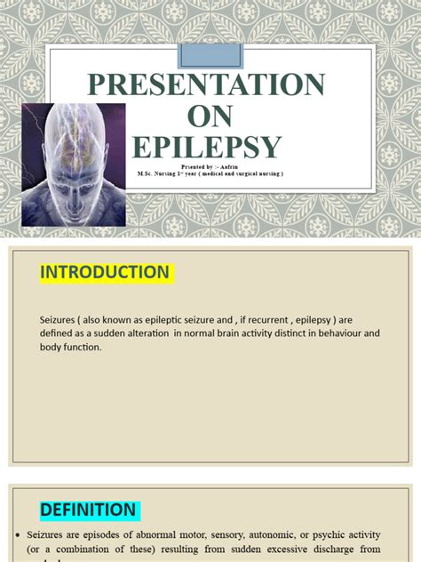 Presentation Epilepsy | PDF | Epilepsy | Electroencephalography