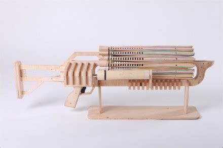 Fully Automatic Rubber Band Machine Gun Tactical Fanboy