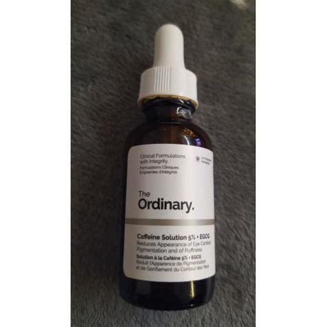 The Ordinary Caffeine Solution Egcg Serum Pod Oczy Z Kofein I