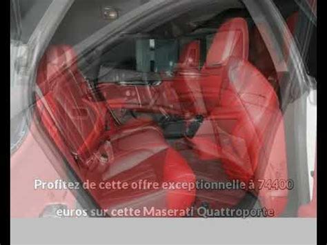 Maserati Quattroporte Diesel occasion à 74400 euros YouTube