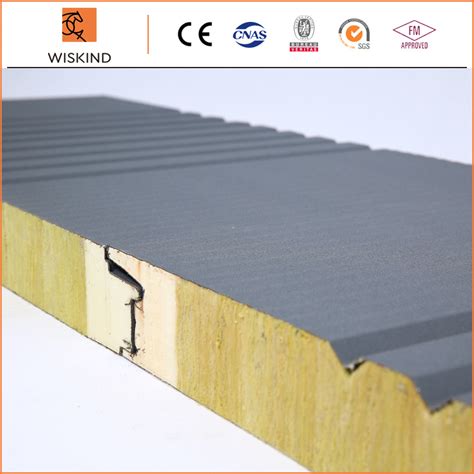 Economic Insulation EPS PIR PUR Rock Wool PU Polyurethane Sandwich Wall