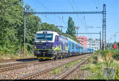 Siemens Vectron MS 383 110 4 operated by Železničná Spoločnost