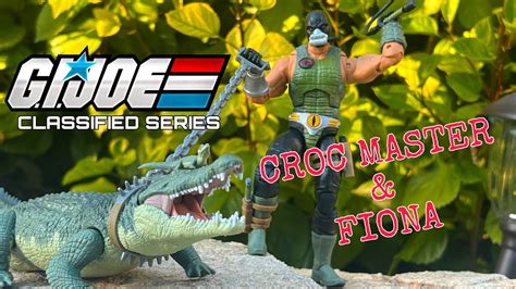 G I Joe Classified Series Croc Master And Fiona Action Figure Review