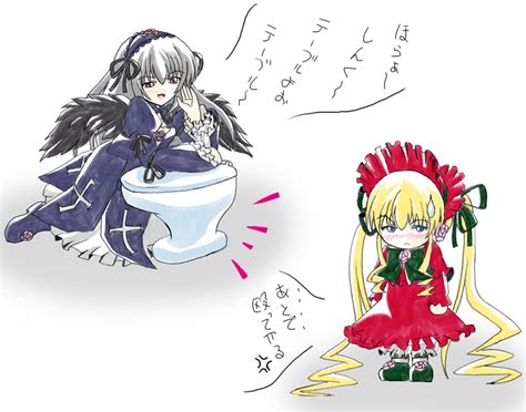 Suigintou And Shinku Rozen Maiden Drawn By Imai Kazunari Danbooru