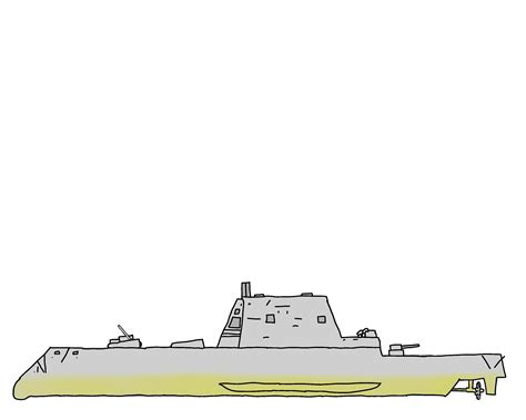 Another Military ship based off of the uss Zumwalt : r/MapOfWhatevria
