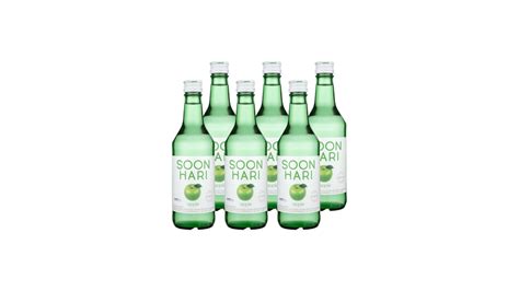 Soonhari Korean Apple Soju Bottles 375 Ml X 6 Ct Delivery Near Me