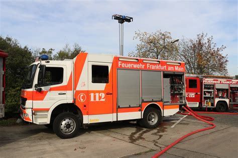 Feuerwehr Frankfurt Am Main Mercedes Benz Atego Lf Am Bei