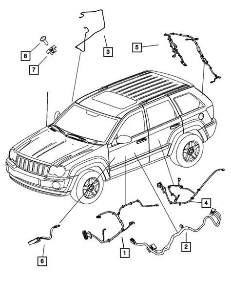 2011 2015 Mopar Jumper Wiring Right 68049576AG Mopar Estores