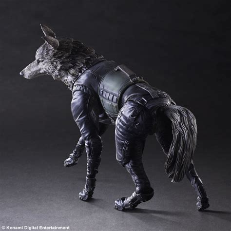 Metal Gear Solid V - D-Dog Play Arts Figure - SQU81662 | Mwave