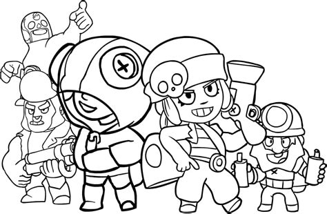 Dibujos De Leon Brawl Stars Para Colorear Imprimir O Pintar