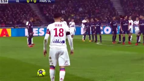 Nabil Fekir Goal Hd Lyon Paris Saint Germain Full