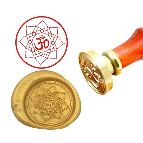 Seven Chakra Symbol Wax Seal Stamp Seven Chakra Wax Stamp 7 Etsy