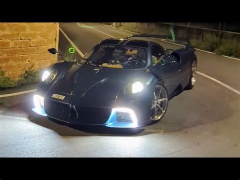 Shmee150 Shooting Flames With His Zenvo Pagani Huayra Epitome Zonda