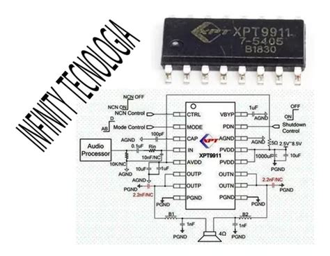 Xpt Circuito Integrado Amplificador Mercadolivre