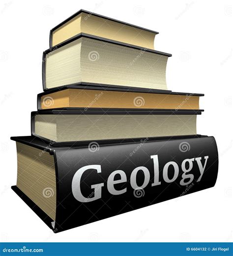 Education books - geology stock illustration. Illustration of concept