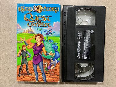 Quest For Camelot Sing Along VHS 1998 RARE OOP Animated Film EBay