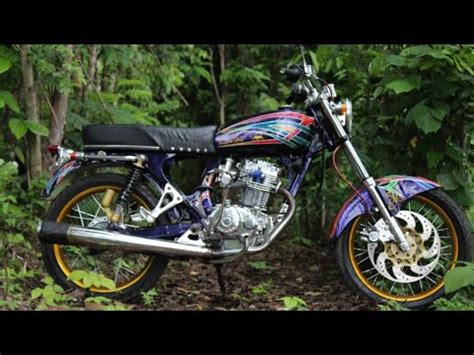 Modifikasi Honda Cb Basic Tiger Full Crome Terkeren Youtube