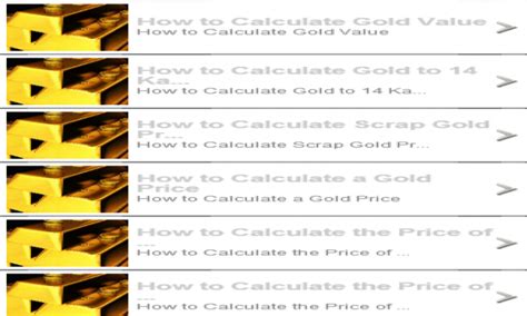 gold price calculator:Amazon.com:Appstore for Android