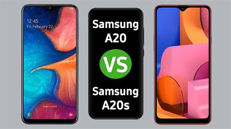 Samsung A20 vs Samsung A20s مقارنة مواصفات YouTube