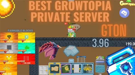 BEST GROWTOPIA PRIVATE SERVER 2022 GTON 3 96 REAL GT