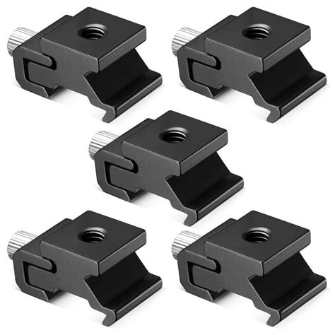 5pcs Camera Metal Cold Shoe Hot Shoe Flash Bracket Mount Adapter With 1 4 Tripod Shopee Thailand