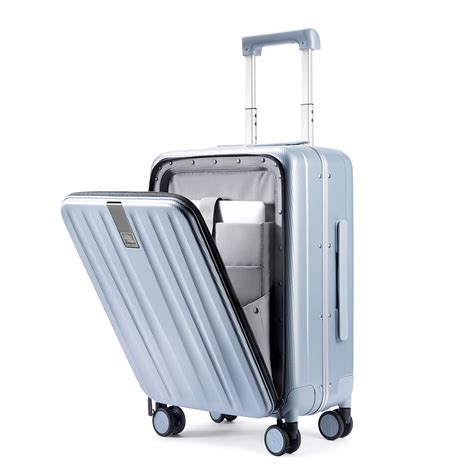 Hanke Lightweight Hardside Luggage Spinner Silent Wheels Travel