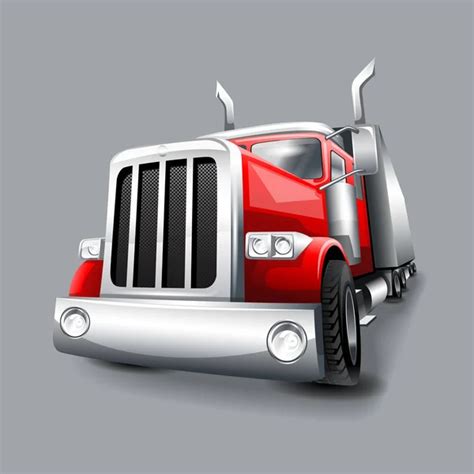 Big Rig Vector Art Stock Images Depositphotos