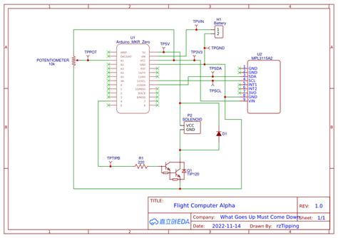 Group Project Flight Computer Easyeda Open Source Hardware Lab