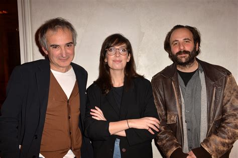 Photo Exclusif Olivier Assayas Nora Hamzawi Et Vincent Macaigne