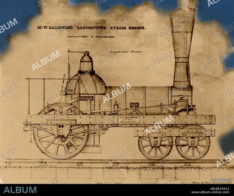 Baldwin Steam Locomotive, 19th Century - Album alb3814411