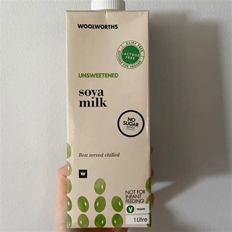 Woolworths Food Unsweetened Soya Milk Reviews Abillion