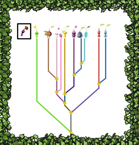 Pikmin Evolutionary Tree! : r/Pikmin