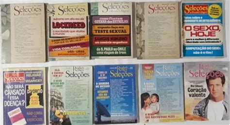 Revista Sele Es Do Readers Digest D Cadas Vols Mercadolivre