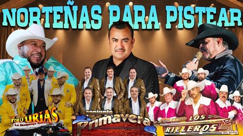 Conjunto Primavera Los Rieleros Del Norte Polo Urias Puras