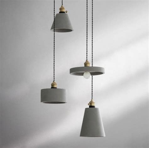 Concrete Vasa Minimalist Pendant Light THE ALTO GROUP