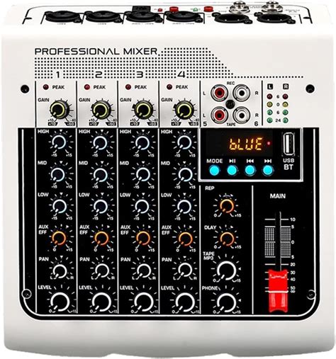 Dj Mixer Usb Live Stage Ktv Mixer For Pc Kanal Soundtabelle