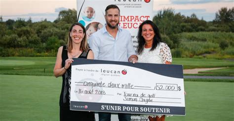 La 17e édition du Tournoi de golf Simon Gagné amasse 52 000 Leucan