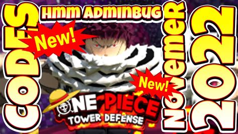 NEW CODES Katakuri One Piece Tower Defense Roblox GAME ALL SECRET