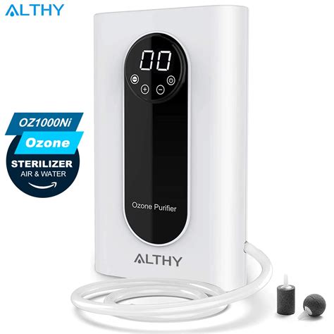 ALTHY Générateur d ozone polyvalent et efficace Test et Avis