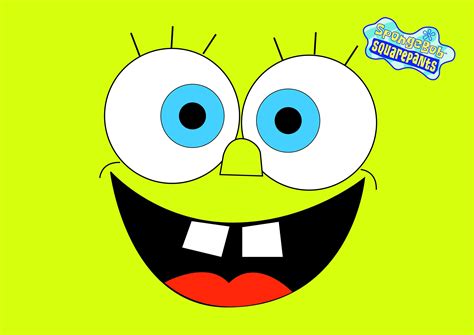 SPONGEBOB SMILE SVG Spongebob Happy Face Svg Spongebob | Etsy