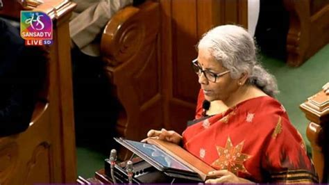 Budget Fm Nirmala Sitharaman Begins Her Budget Speech Here Is