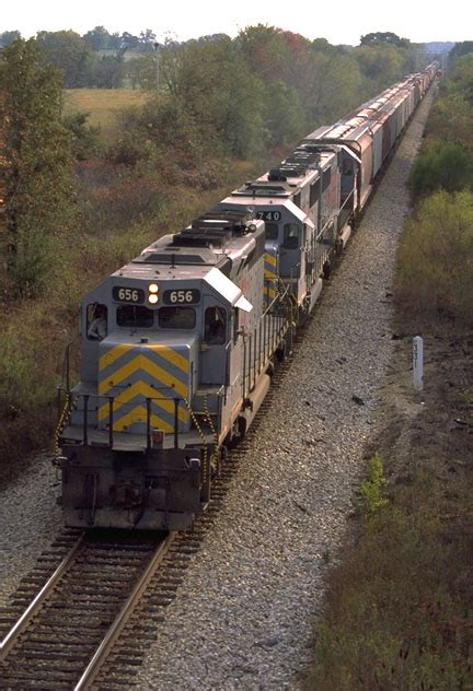 Kcs Northbound North Of Heavener Ok At Milepost Oct