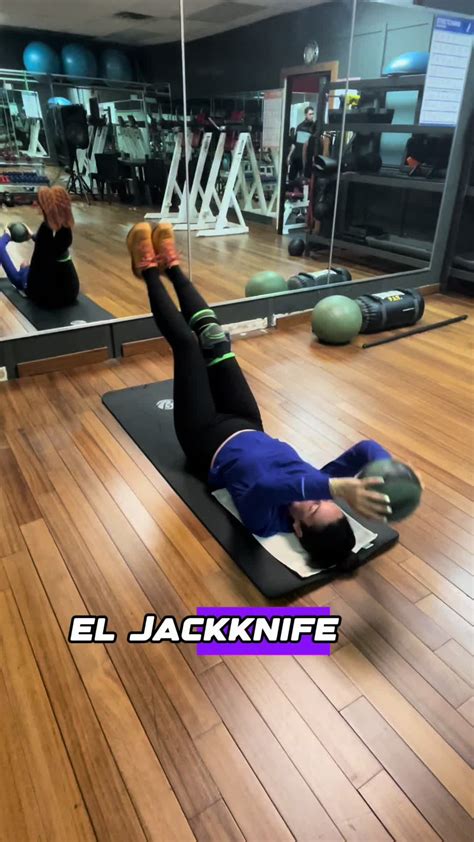 Domina El Jackknife Ejercicio Para Fortalecer Tu Core Tiktok