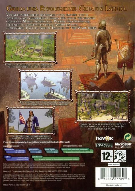 Age Of Empires Iii The Warchiefs 2006 Windows Box Cover Art Mobygames