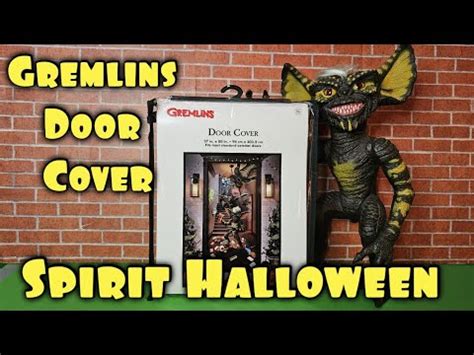 Spirit Halloween Gremlins Door Cover Spirithalloween YouTube