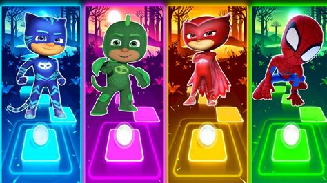 Pj Masks X Cat Boy Gekko Owlette Spidey Coffin Dance Song