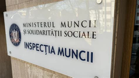 Inspec Ia Muncii Controale Masive Inspectorii Au Dat Amenzi Uria E