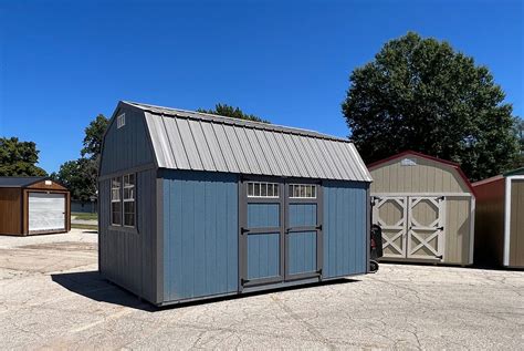 Custom 10x16 Side Lofted Barn The Shed House LLC